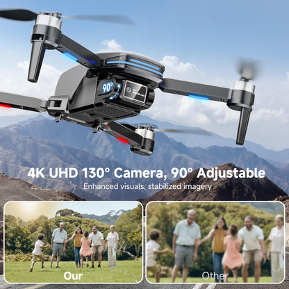 PLEGBLE Drones with Camera 4K for Adults Kids